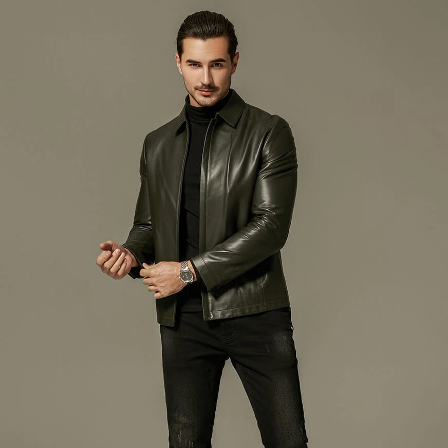 Men's Leather Blazer & Reefer Jackets