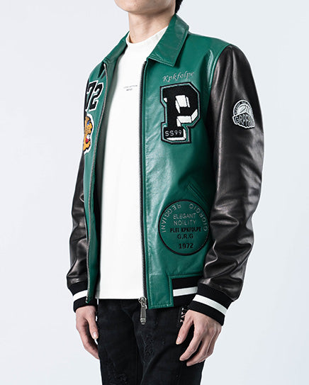 Men's Green Leather Jackets